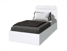 Белый гладкий